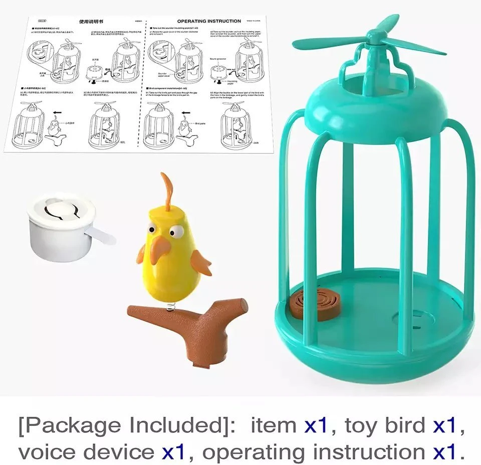 Interactive for Indoor Kitten Bird Cage Cat Toys Pet Supplies Cats Chase Toy Birthday Gift