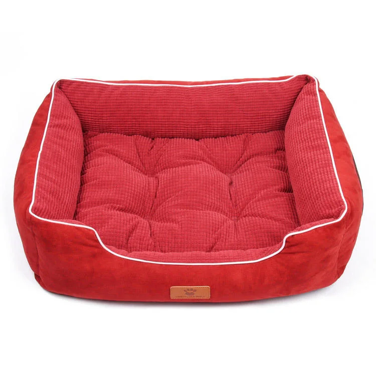 Factory Wholesale Pet Dog Warm Sofa Bed Luxury Soft Beds