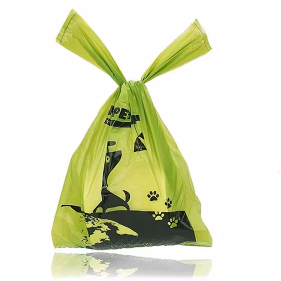 Biodégradable Doggie Garbage Trash Pet Dog Waste Poop Bag pour chien